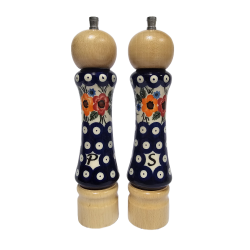 Zestaw młynków do soli i pieprzu